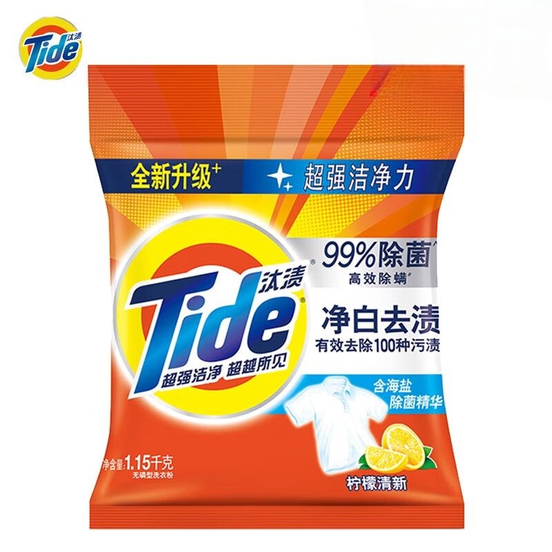 汰渍洗衣粉1.15kg/袋